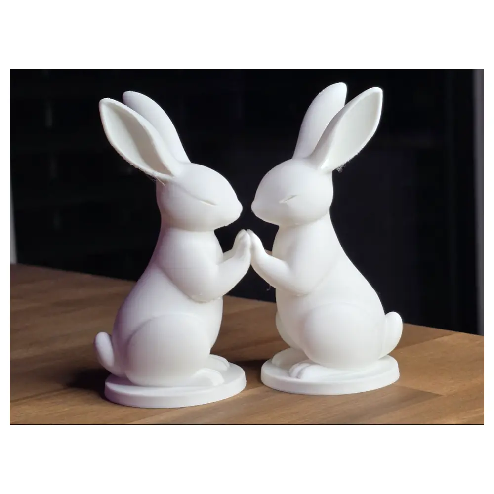 Easter Bunny Toy Cute Holding Rabbit Festive Decorations Pet Accessories Creative Gift