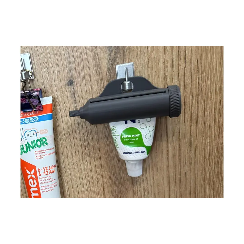 Tube Squeezer with Hook Easy Squeeze Hygienic Small Parts Organizer Toothpaste Tube Dispenser