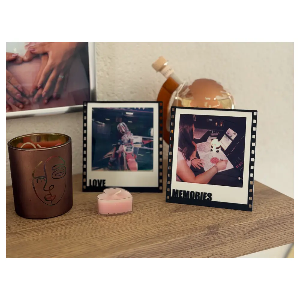 Bolex Photo Display Stand Multifunctional Wall Decor Memory Keepsake Photo Storage Anti Fade Protection