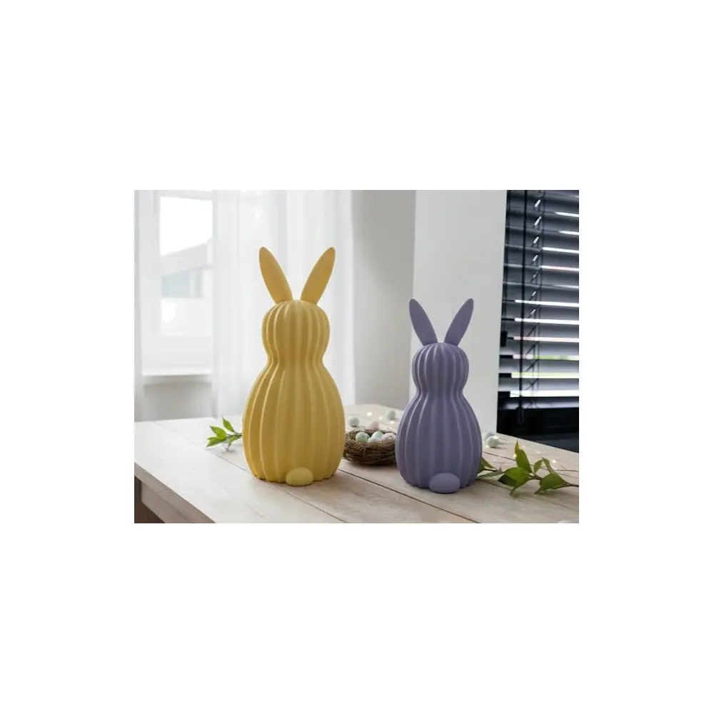 Rabbit Statue Easter Decoration Festive Decor Holiday Gift Ornament Spring Decoration Easter Gift Rabbit Figurine