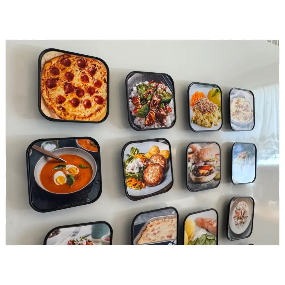 Magnetic Photo Frame for Fridge Magnetic Photo Holder Photo Display Decoration Fridge Magnets Creative Keepsake Photo Frames