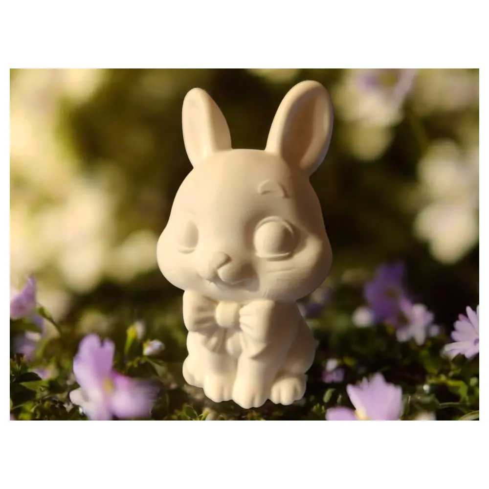 Cute Bow Rabbit Toy Soft Plush Toy Infant Kids Gift Animal Plush Toy Snuggles