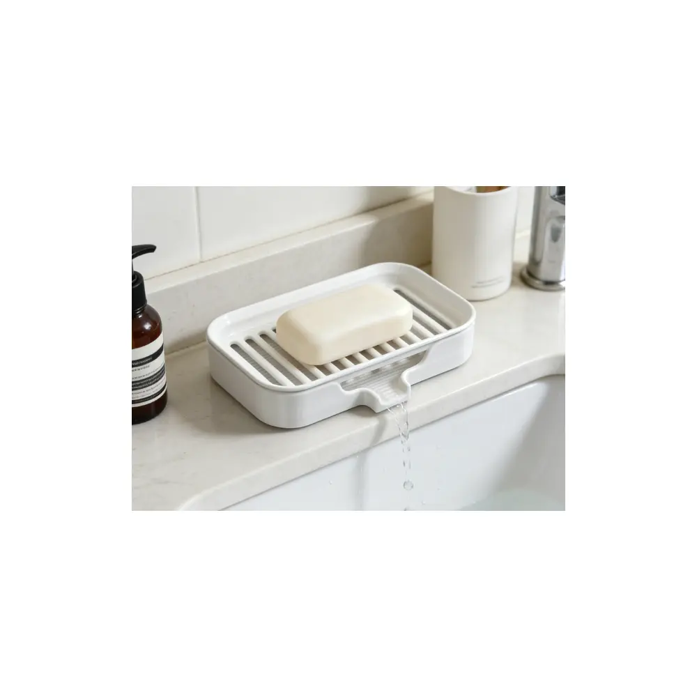 Soap Box Removable Draining Cute Box Organizer Storage Container Multi Purpose Drip Tray