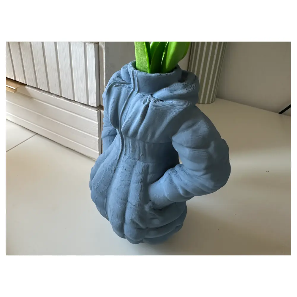 Long Sleeve Snow Cloak Vase Ceramic Vase Decorative Vase Home Decor Art Piece Bonsai Gift