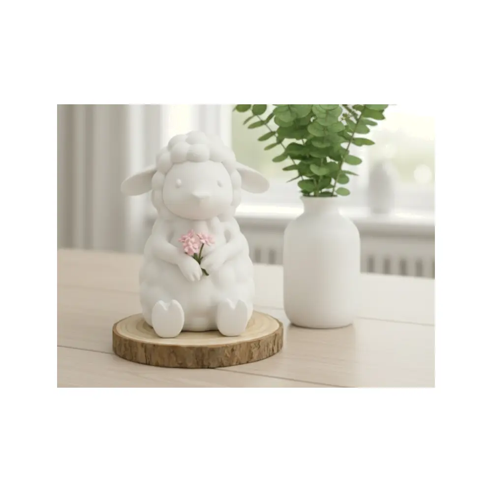 Minimalist Little Lamb Plush Toy Hug Blanket Baby Soft Plush Gift Comfort Newborn Infant