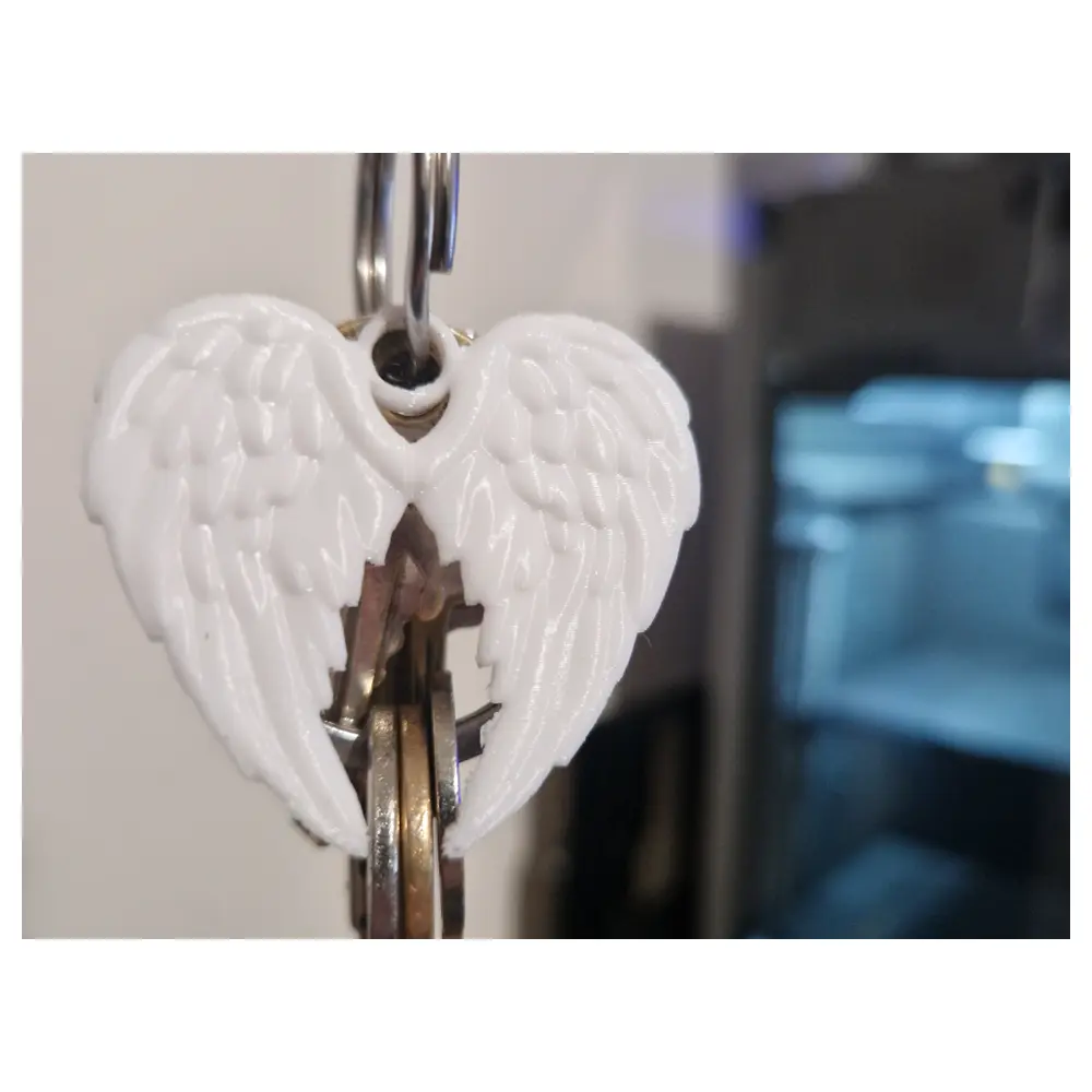 Angel Wings Keychain Christmas Ornament Wings Charm Gift Wings Decoration Accessory Christmas Gift Ornament Parts