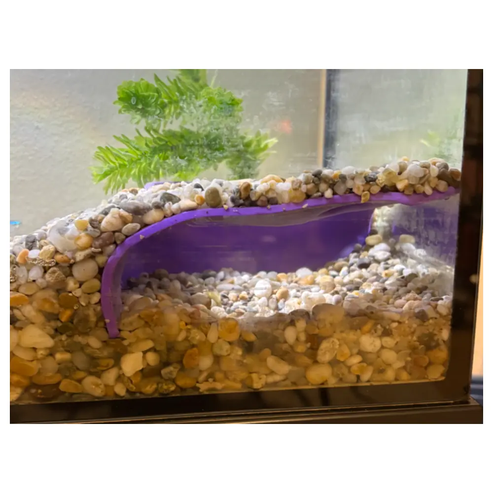 Aquarium Cave Decoration 15x15cm Fish Tank Landscape Accessories Fish Cave Ornament