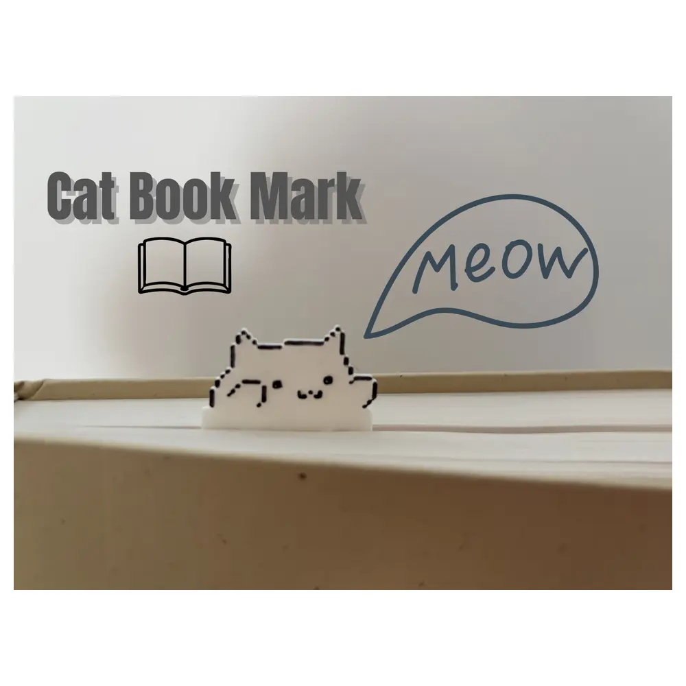 Cat Bookmark Cute Animal Bookmarks Pages Turn Pages Book Support Reading Accessory