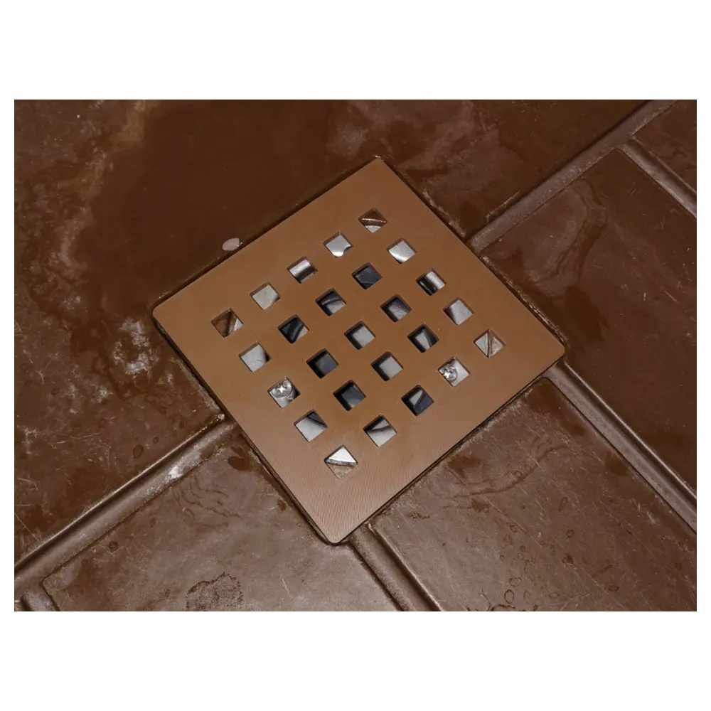 160x160mm Grate Flange Drain Drainage Blockage Industrial Water