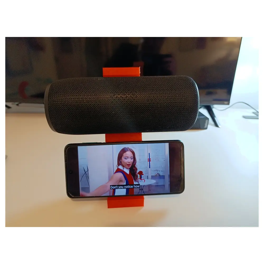 Smartphone Speaker Mount Holder Universal Phone Stand Audio Support Mobile Accessory Speaker Bracket Phone Holder