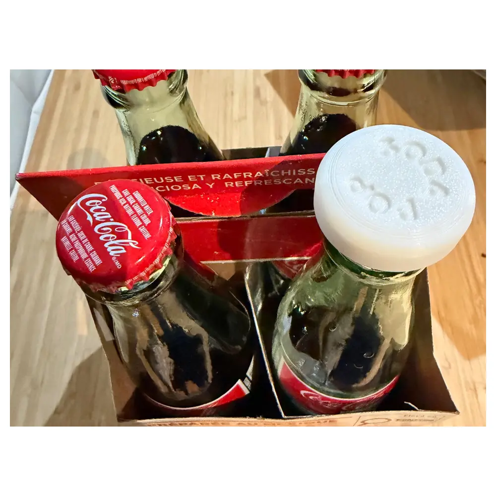 Soda Bottle Cap Storage 355ml Gridfinity Organizer Parts Display Shelving Storage Solutions