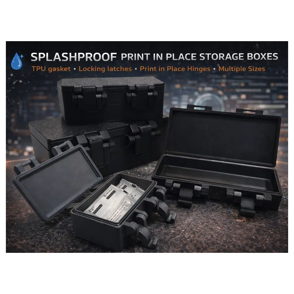 Waterproof Sealing Box Printed Lock Case Printing Box Electronic Box Printing Accessories