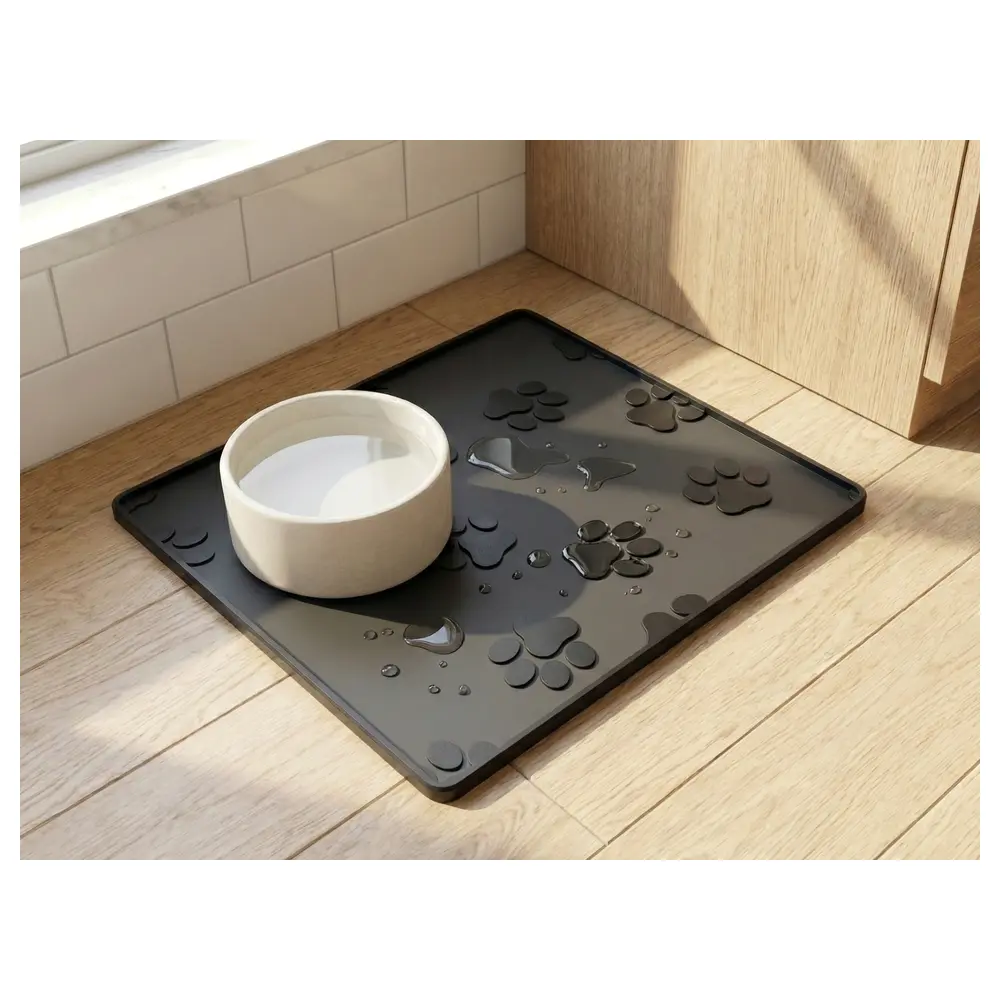 Pet Bowls Water Mats Modern Pawprint Pet Supplies Pet Bowls Water Feeders Pet Accessories