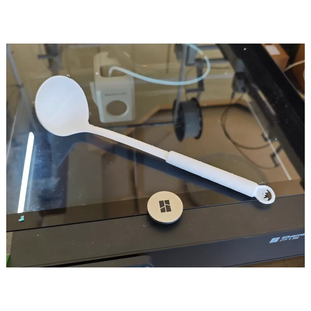 Chef s Spoon Stir Fry Spoon Soup Spoon Porridge Spoon Commercial Utensil Serving Spoon Kitchen Accessories Splash Clean