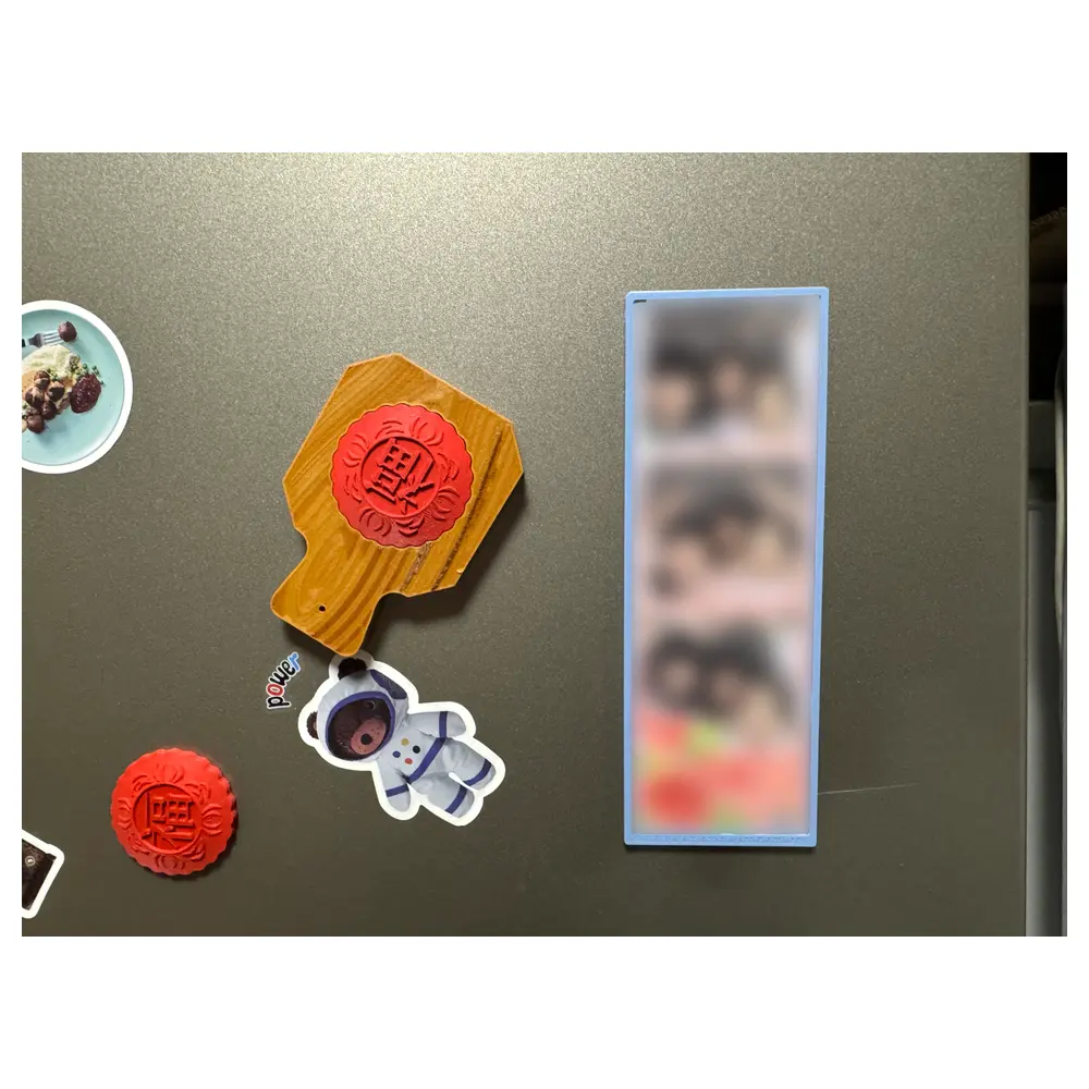 2 6 Inch Mini Photo Booth Frame Magnetic Sticker Holder Phone Photo Decor Simple Frame Magnetic Booth