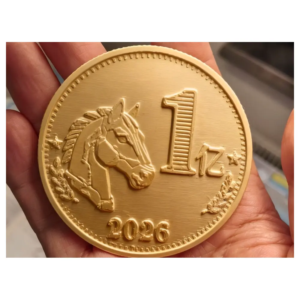 New Gold Coins 100 Million Units 1 Piece Rare Collectible Coins Investment