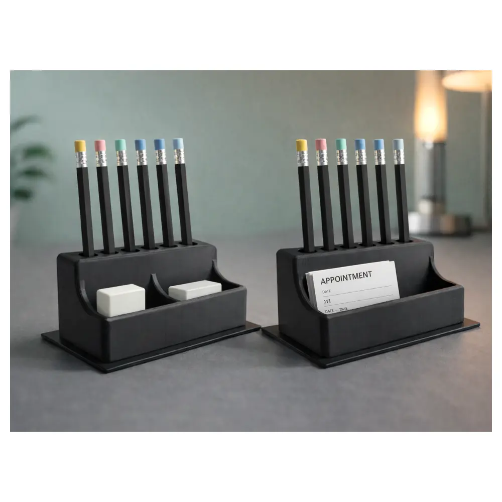 Pen Holder 3D Printed Creative Pencil Case Multi Functional Desk Organizer Parts Storage