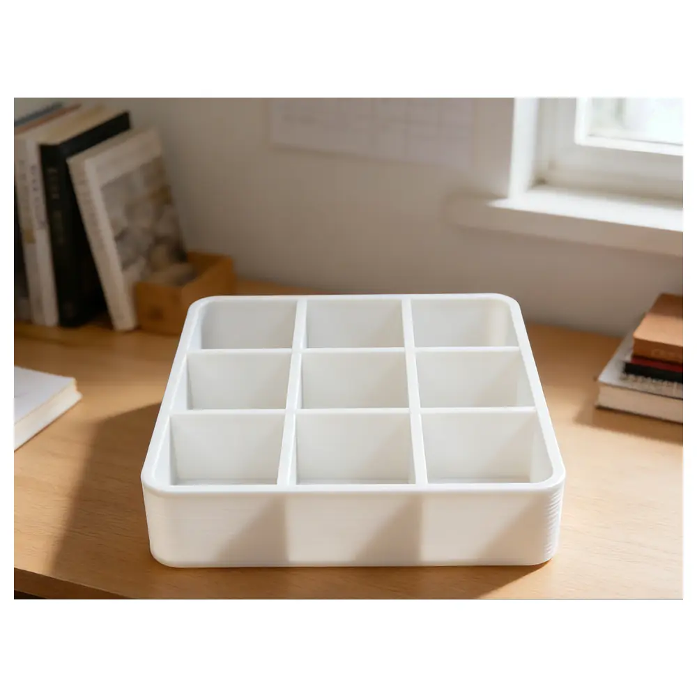Minimalist Storage Box 9 Grid Organizer Boxes Storage Solutions Home Organization Box