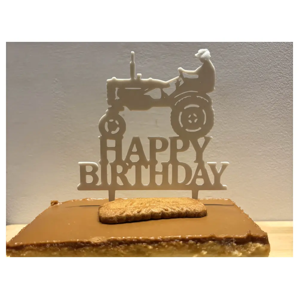 Birthday Cake Decorations Rustic Farm Style Cake Topper Festive Cake Birthday Decorations