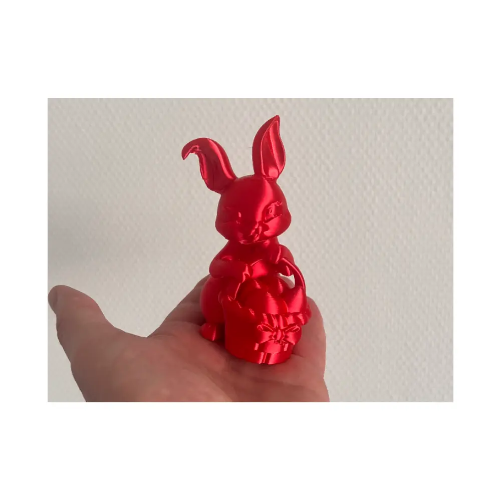 Easter Bunny Toy Plush Cute Rabbit Holiday Gift Realistic Decoration Spring Bunny