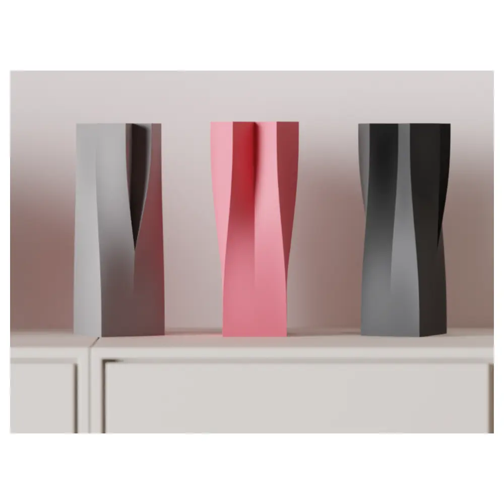 Minimalist Modern Vase Elegant Home Decor Floral Vase Contemporary Vase Creative Flower Arrangement