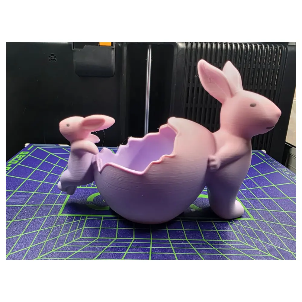 Easter Bunny Cracked Egg Decor Crafting Supplies Holiday Gift Toy Repair Parts Decoration