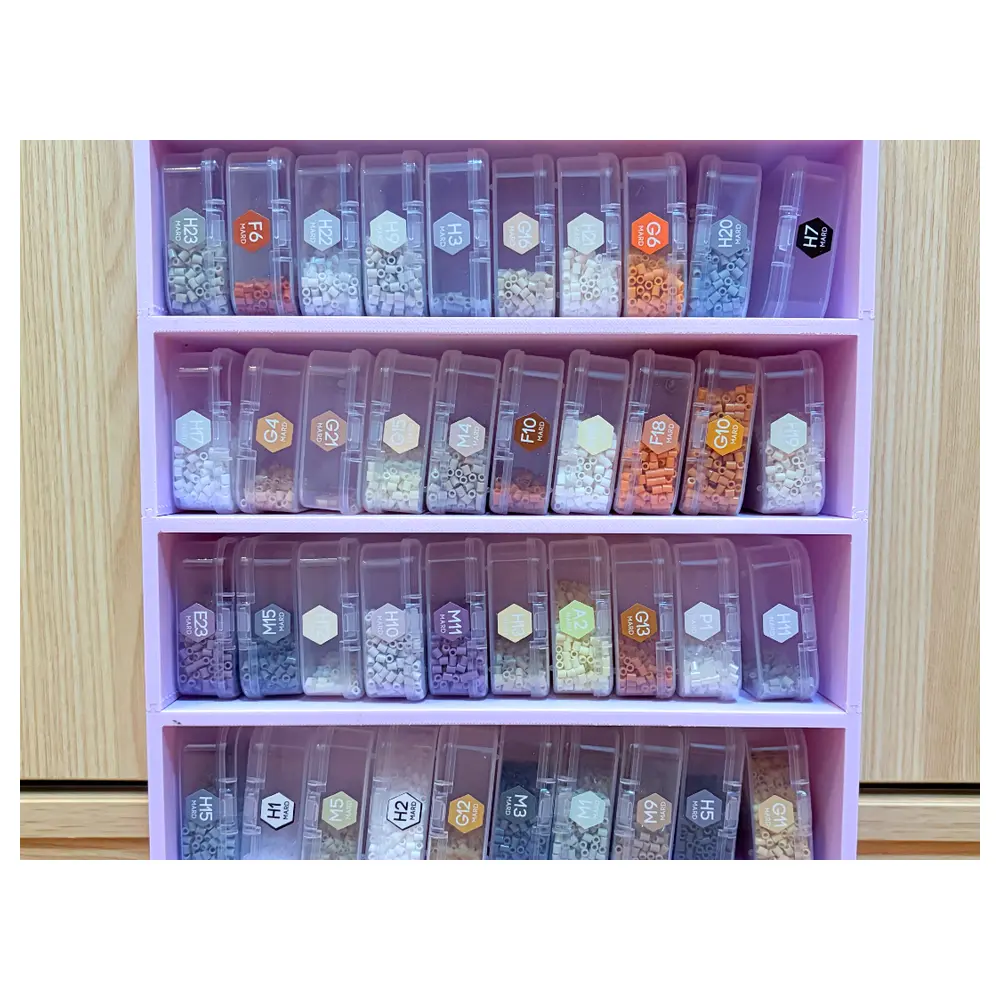 Bean Cabinet Wall Mounted Cute Hanging Decoration Toy Storage Bottom Shelf Bean Puzzles Puzzle Holder