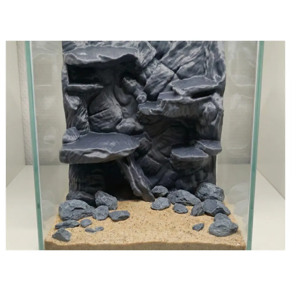 Rock Aquarium Background Terrarium Backdrop Lizard Habitat Decoration Stone Aquarium Wall Natural Rock Reptile Background