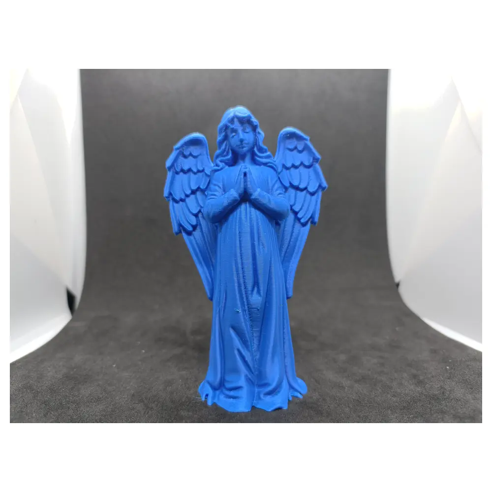 Detailed Prayer Angel 3D Sculpture Christian Religious Figurine Art Decor