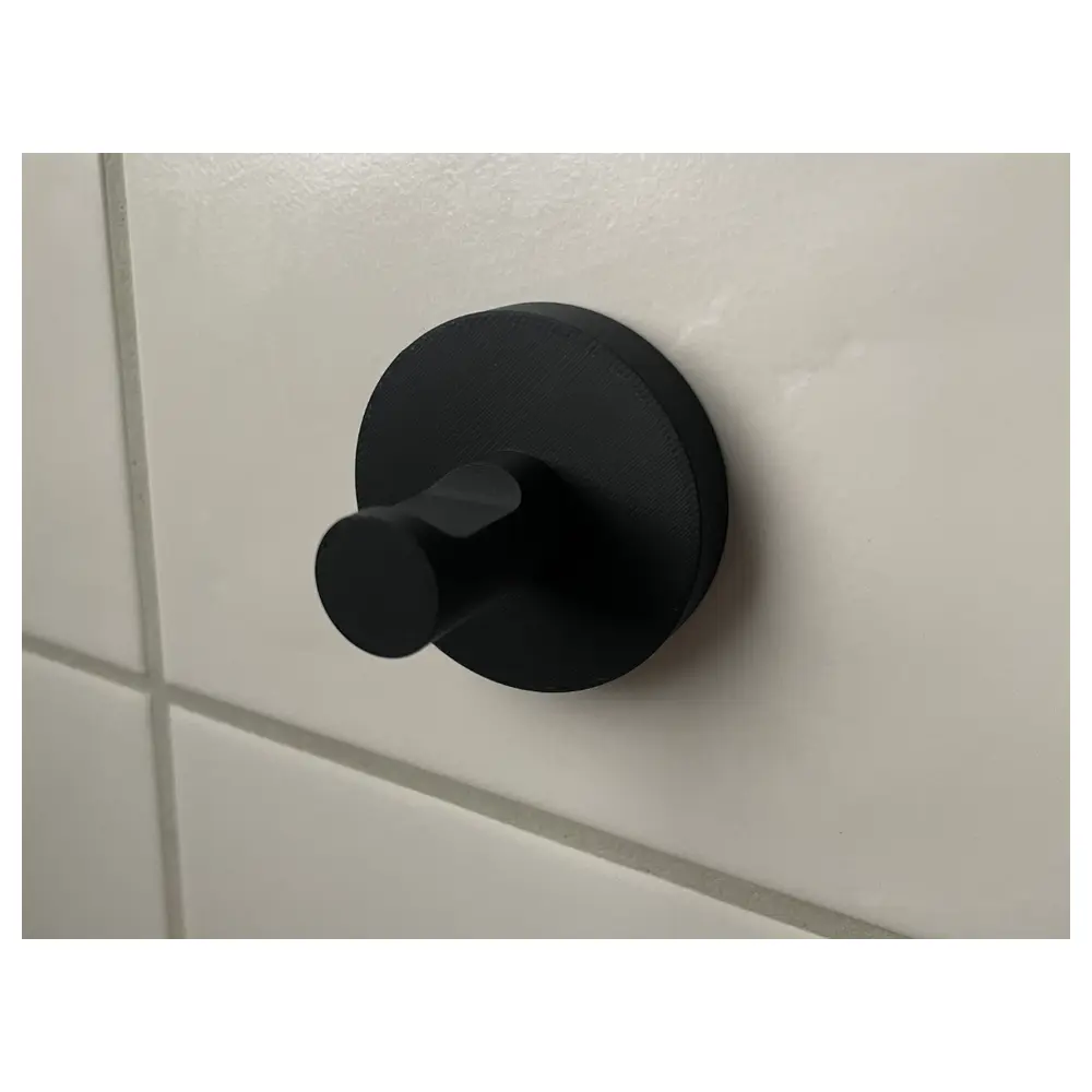 Circular Towel Hooks No Screws Bathroom Hook Set Minimalist Adhesive Hooks Kitchen Towel Rack Wall Mounted Storage