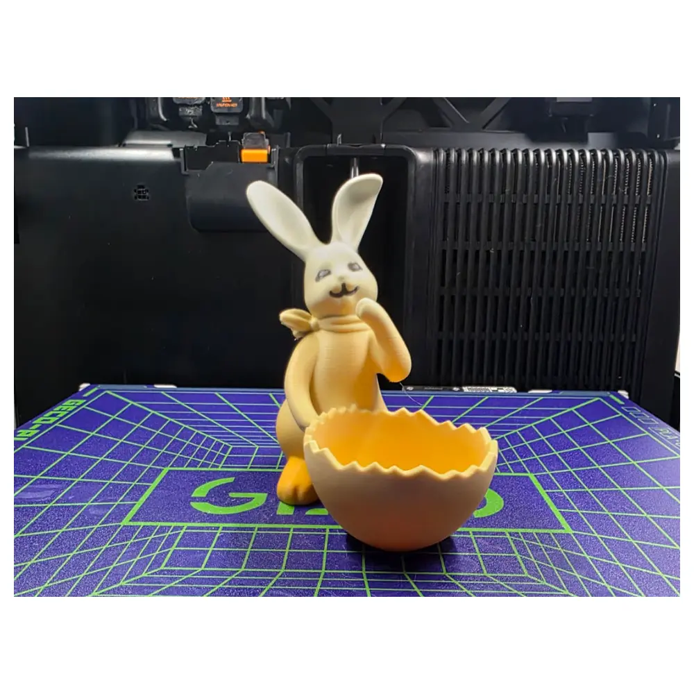 Easter Bunny Figurine Ceramic Rabbit Easter Decoration Bowl Decor Easter Bunny Decoration Easter Decorations
