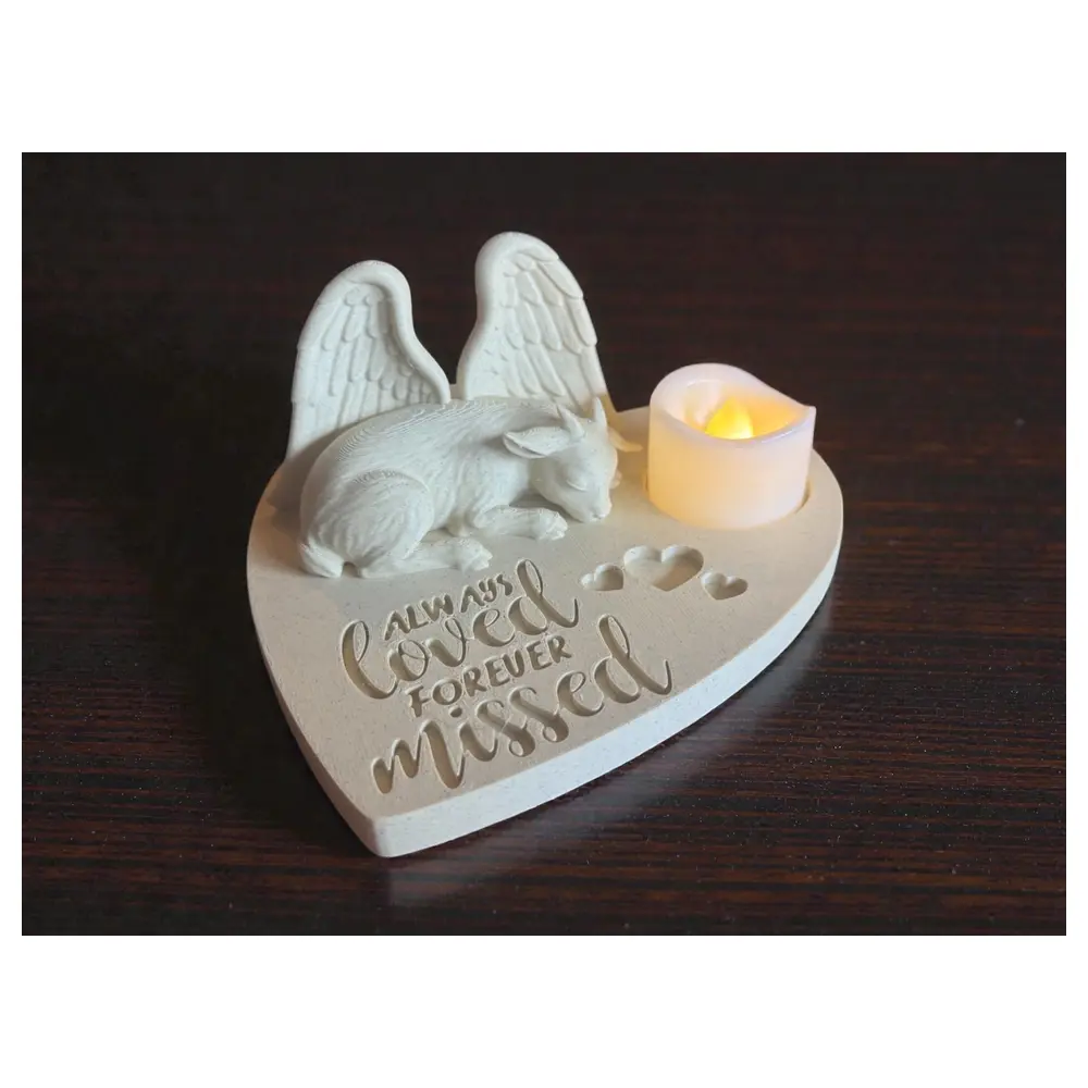 Angel Sheep Memorial Gifts Forever Loved Sheep Sculpture Decoration Gift Keepsake Creative Display