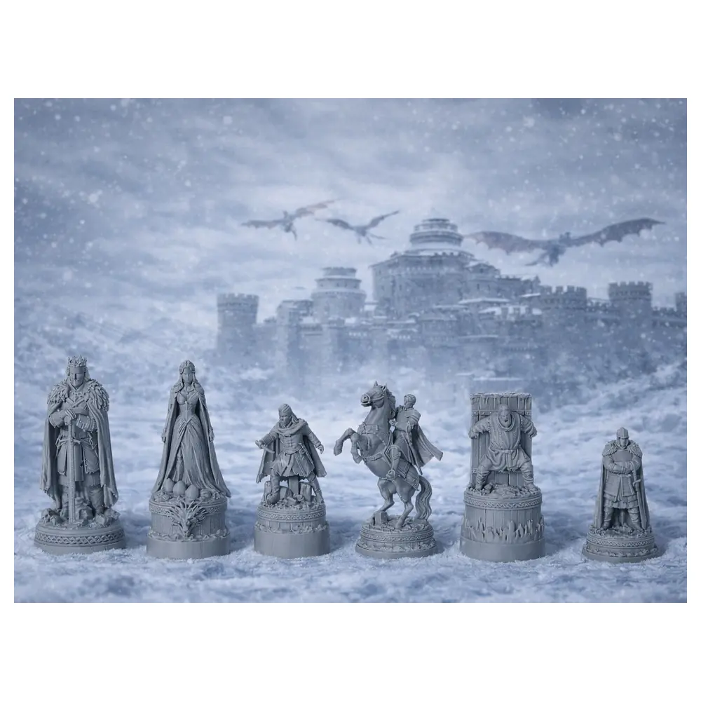 Chess Set Chess Pieces Game Accessories Collectible Chess Board Game