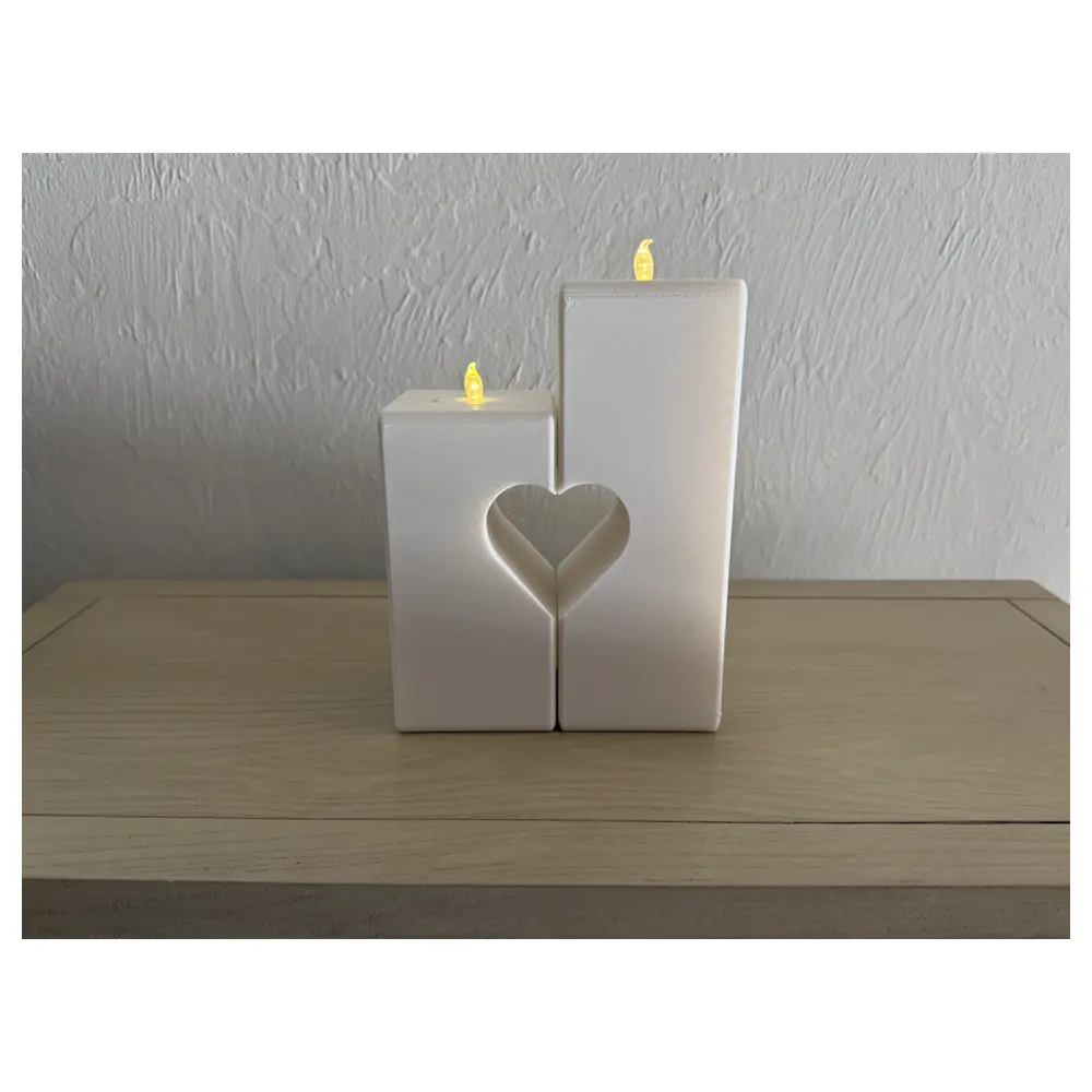 Double Candle Holder Display Stand Decoration Creative Gift Home Decor Candle Accessories