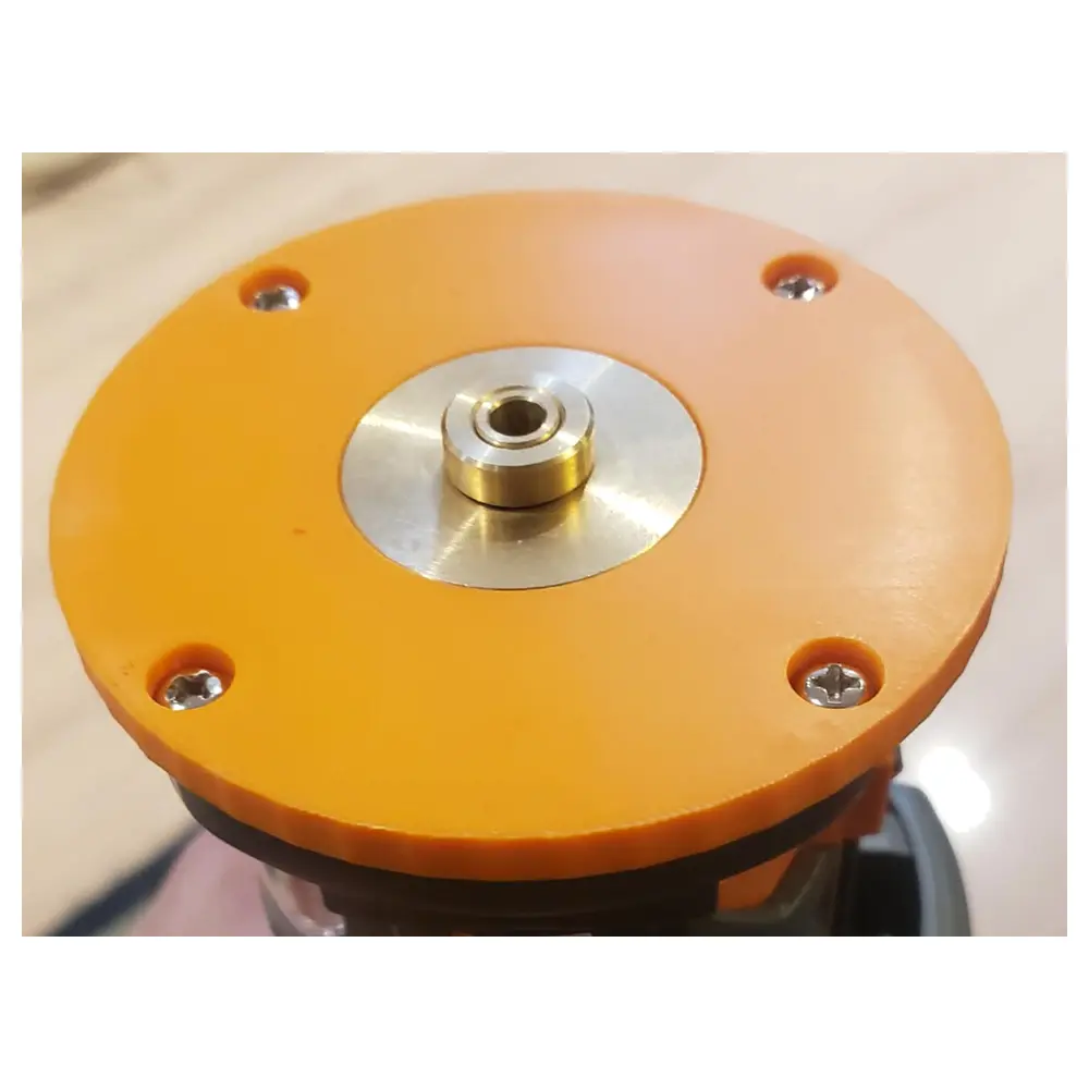 Router Bearing Adapter Plate Installation Accessories Bearing Support Stabilize Fix Compatibility Repair