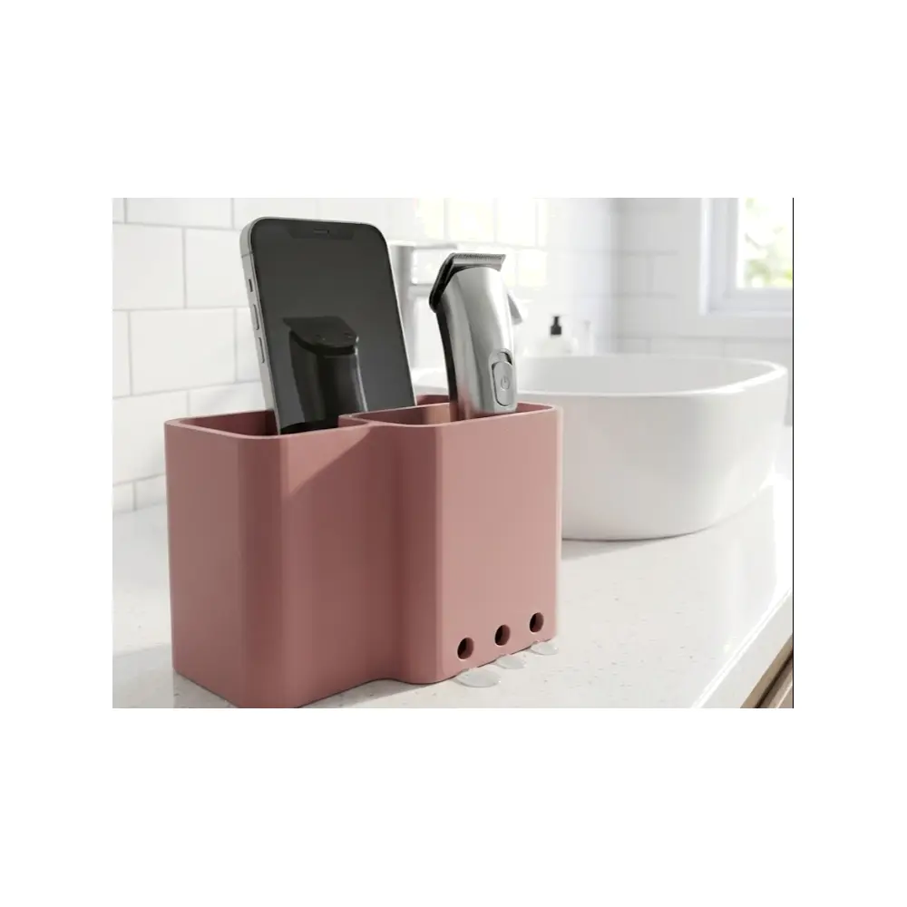 Bathroom Hair Trimmer Phone Holder Clipping Tool Mobile Stand Hair Cutting Accessories Hair Trimmer Shaving