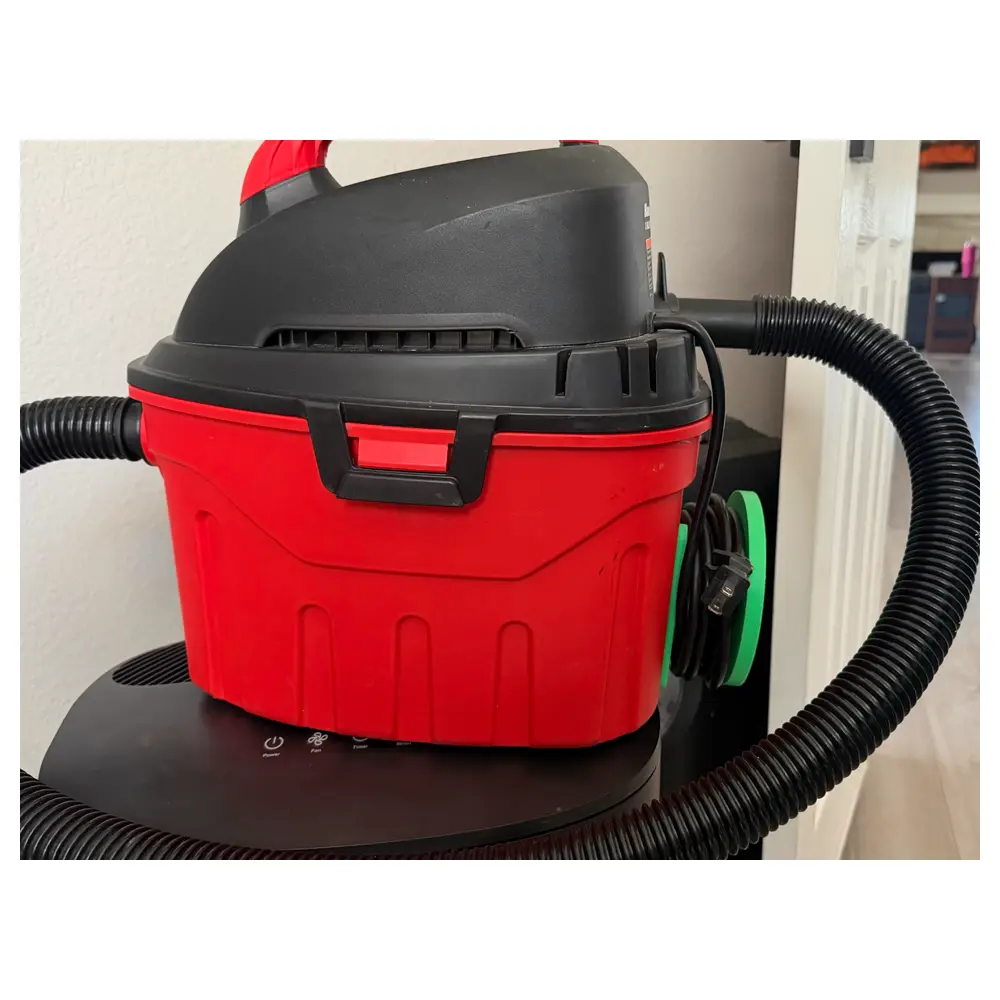 3 Gallon Vacuum Cleaner Storage Caddy Dry Wet 2 in 1 Cord Organizer Bag Holder Easy Cleaning