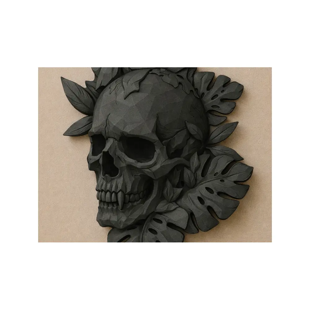 Skeleton Shell Wall Decor Skull Decoration Wall Hanging Shell Wall Art Skeleton Decor Wall Panel Shell Decor Wall Ornament