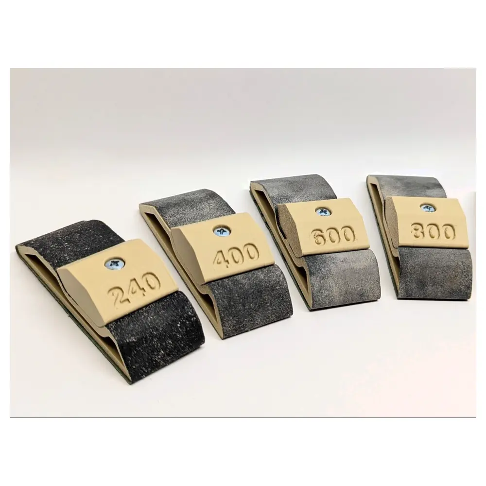 Mini Sand Grains 5 Grit Sandpaper 160mm x 25mm Grinding Polishing Sand Grain Accessories
