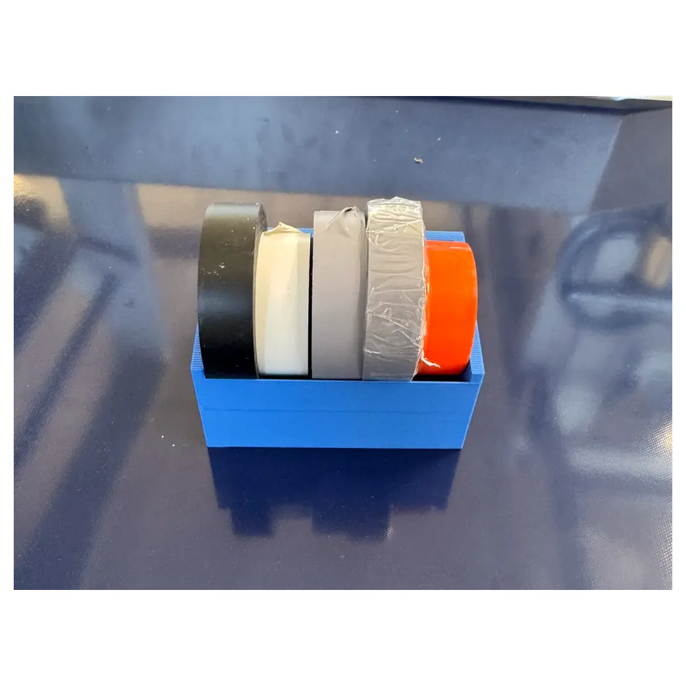 Electrical Tape Organizer 5 Roll Holder Reel Wrap Cable Support Tape Fixing Accessories