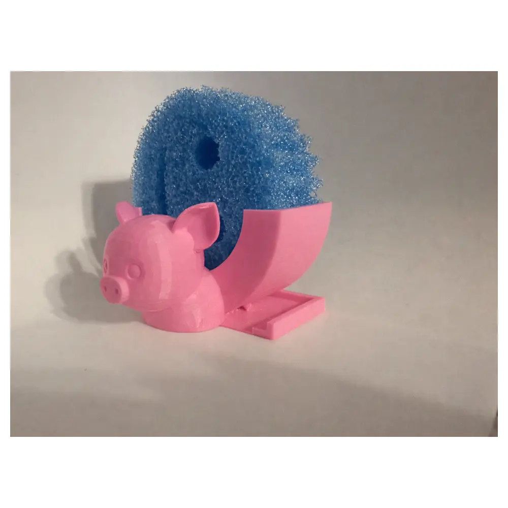Scrub Daddy Holder Rotating Brush Stand Foam Brush Holder Kitchen Cleaning Party Toy