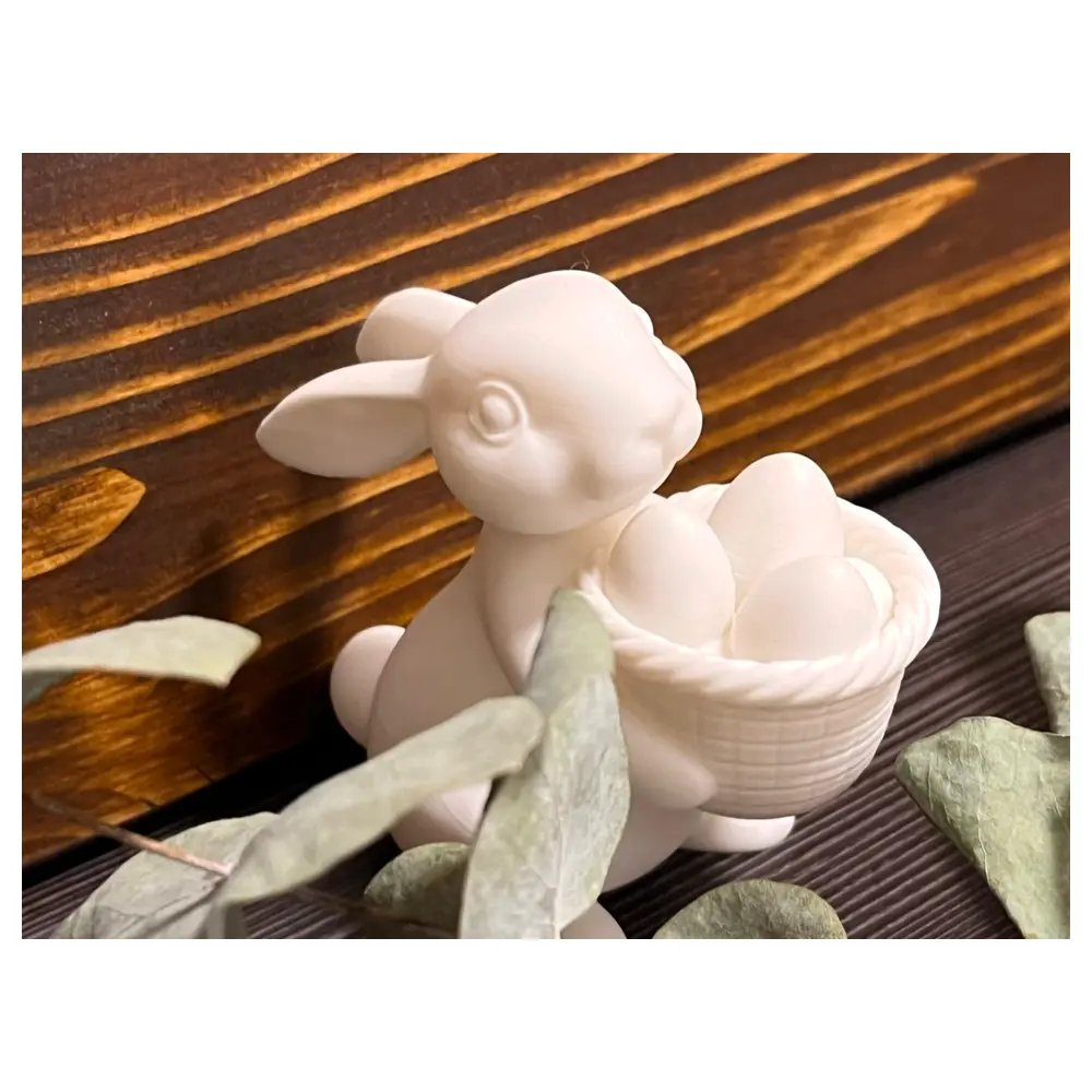 Easter Bunny Toy Basket Decor Festive Gift Cute Creative Ideas