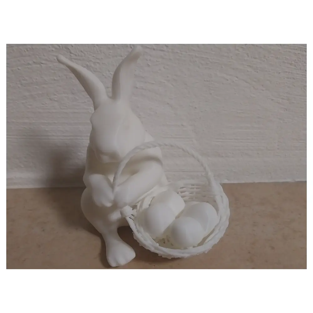 Holding Easter Bunny Nest Decor Creative Decoration Toy Gift Spring Festival