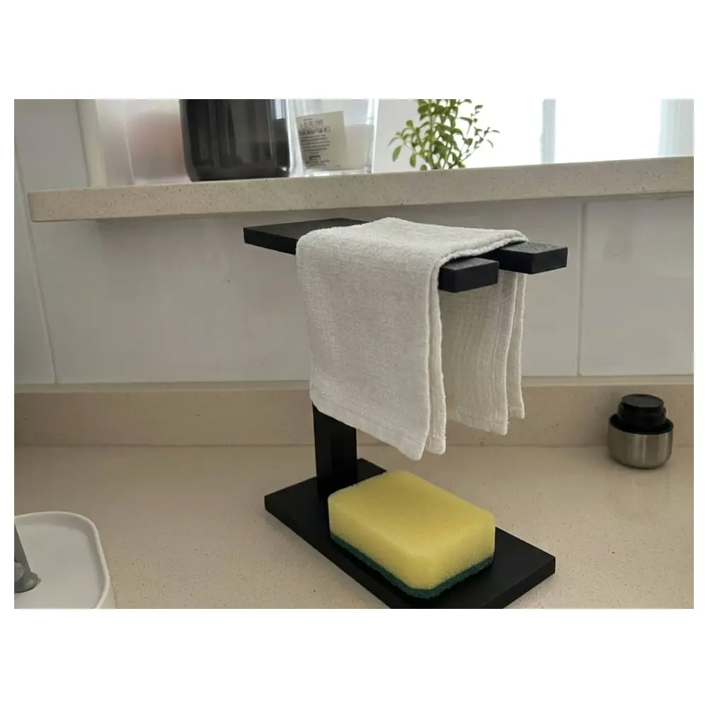 Fish Tank Cleaning Tool Organizer Towel Rack Bath Storage Basin Accessories Cleaning Supplies