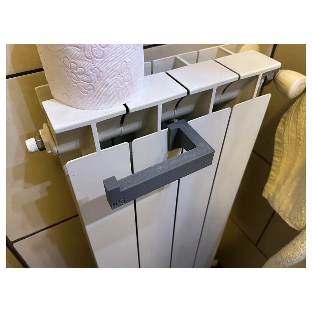 Radiator Towel Holder Bathroom Shelf Wall Mounted Storage Radiator Hanger Towel Rack