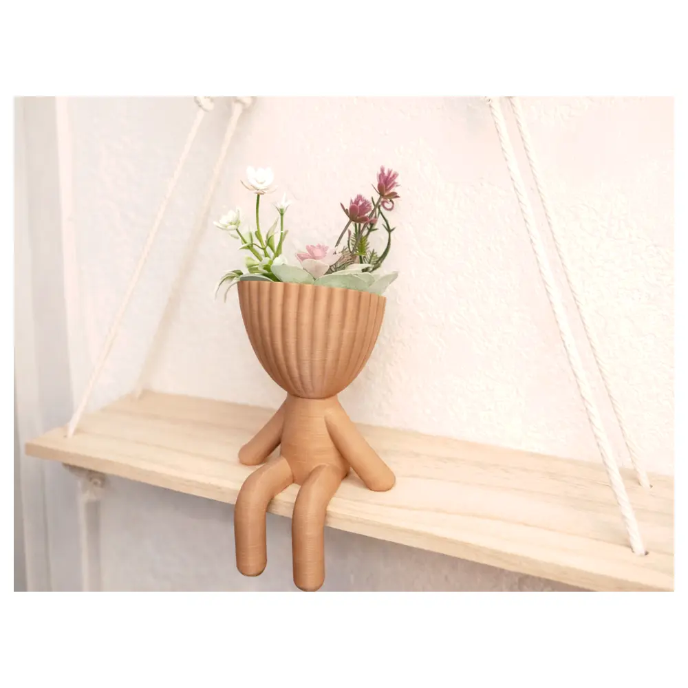 Zen Seat Planter Bonsai Pot Plant Holder Meditation Garden Indoor Planters Bonsai Display