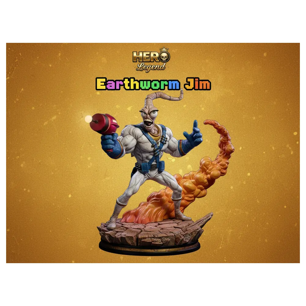 Hero Legends Jim the Worm Toy Educational Worm Figure Kids Gift Motor Skills Crawling Fun
