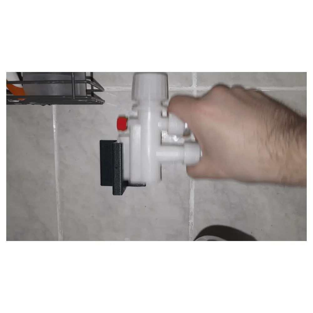 Portable Dishwasher Bracket Single Inlet Wall Mount Kitchen Shelf Hanging Bracket Easy Install