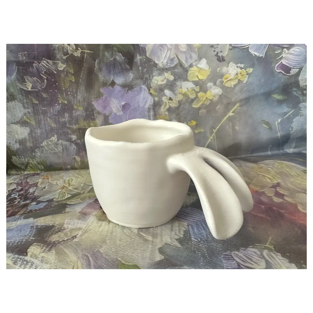 Cute Rabbit Ears Cup Mug Cup Insulated Cup Water Bottle Wholesale Rabbit Ears Coffee Cup
