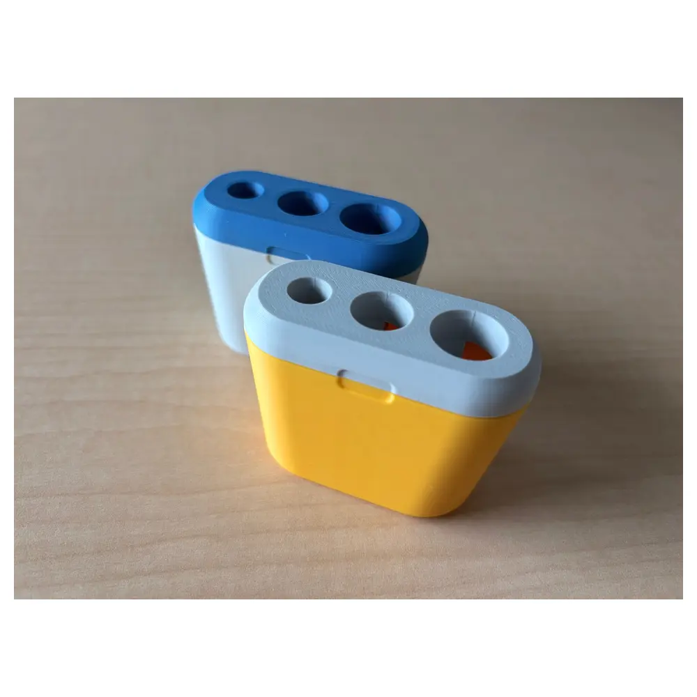 Universal Pencil Eraser Cutter 3D Printed Auto Grip Pen Holder Art Supplies Drawing Tool Educational